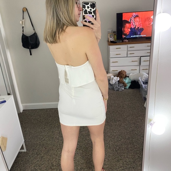 White Blue Blush Dress! - Picture 4 of 6